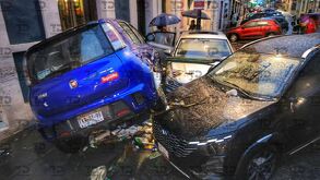 autos afectados por inundaciones en puebla