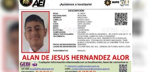 Fue visto por última vez en la colonia Real del Sol.