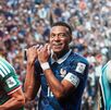 Raúl Jiménez, Kylian Mbappé y Lionel Messi festejando goles en el Mundial 2026.