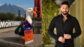 Pato Merlín y Poncho de Nigris