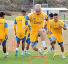 Jugadores de Tigres en la pretemporada en Chula Vista.