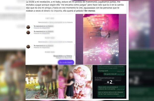 Fotos y conversaciones de infidelidad en Monterrey.