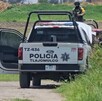 Policía municipal de Tlajomulco de Zúñiga en los hechos de la muerte de un hombre tras ser atacado a balazos.