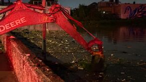 Vaso Regulador Puente Negro ocasiona una severa inundación al norte de la ciudad de Puebla.
