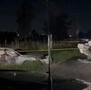 El conductor de un Volkswagen Jetta gris perdió el control impactó de frente contra una camioneta Jeep Cherokee.