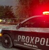 Policía de Escobedo en colonia Alianza Real.