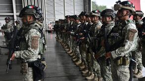 1,000 soldados del Ejército Mexicano refuerzan Sinaloa.