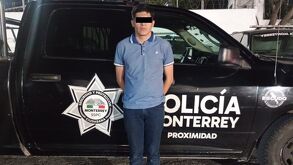 Elementos de la Policía de Monterrey detuvieron a Cristian Michell “N” en la colonia Nuevo Madero tras golpear y estrangular a su expareja.