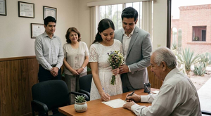 Las bodas comunitarias en Coahuila reflejan un cambio entre parejas mayores que buscan proteger sus derechos y acceder a beneficios legales.