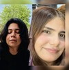 Fotos individuales de tres estudiantes desaparecidos en Puerto Vallarta identificados como Flor Espinoza Contreras, Elvira Guzmán Mascorro y José Ramos Mejía