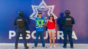Una mujer y un hombre fueron detenidos en Pesquería tras ser sorprendidos con dos motocicletas que contaban con reporte de robo vigente.
