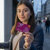 Joven retirando depósito de su Tarjeta Rosa de Guanajuato.