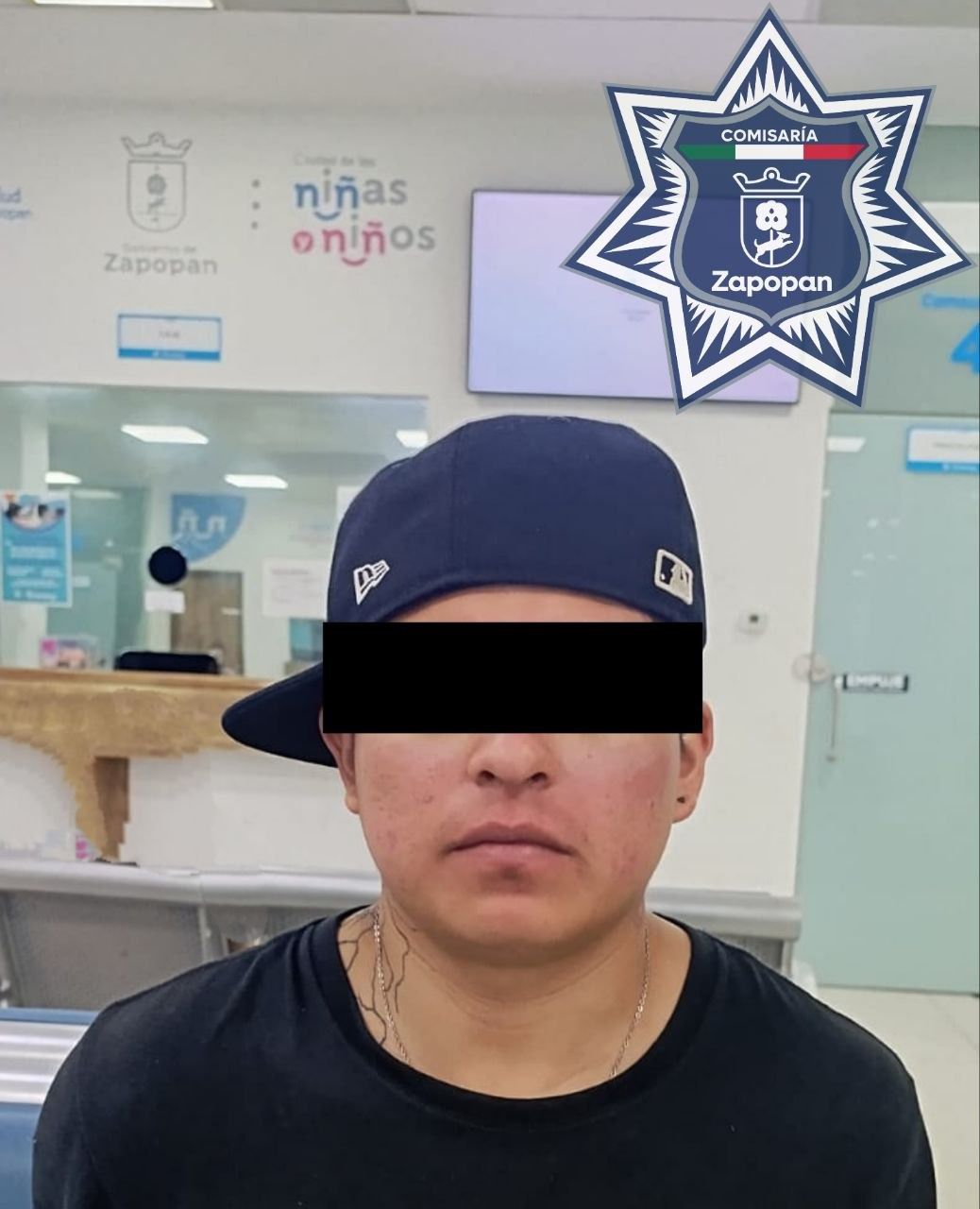 Hombre detenido