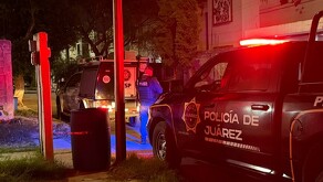 Movilización de policías en Juárez, Nuevo León.