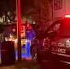 Movilización de policías en Juárez, Nuevo León.