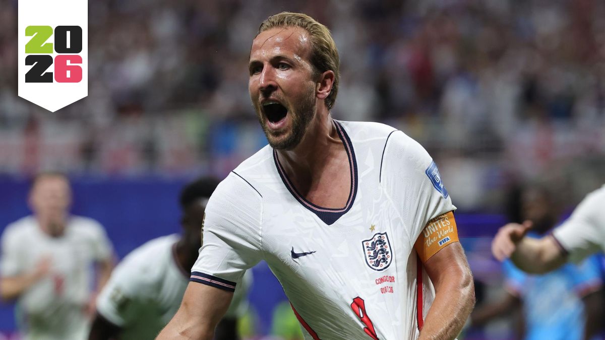 Harry Kane con Inglaterra