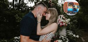 Entrevista Taylor Swift y Travis Kelce