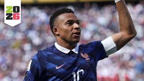 Fotografía de Mbappé en la cancha