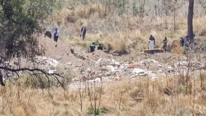 Suman 51 bolsas con restos humanos localizadas en fosa clandestina en Tlajomulco de Zúñiga
