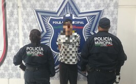 Joven detenido luego de agredir físicamente a su hermana pese a tener orden de restricción.
