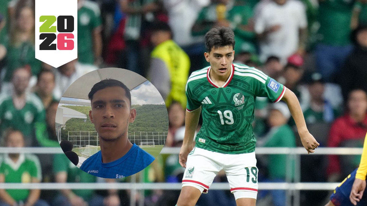 Gilberto Mora con la Selección Mexicana en el Mundial 2026.