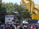 Vialidades y espacios como El Caballito son ocupadas como puntos de reunión ante sismos.