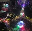 Aficionados de la Selección Mexicana en el Ángel de la Independencia