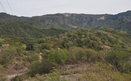 Sierra de Tamazula, en Durango, donde fueron encontrados restos óseos.