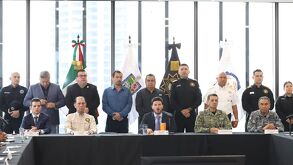 Samuel García rueda de prensa Fuerza civil