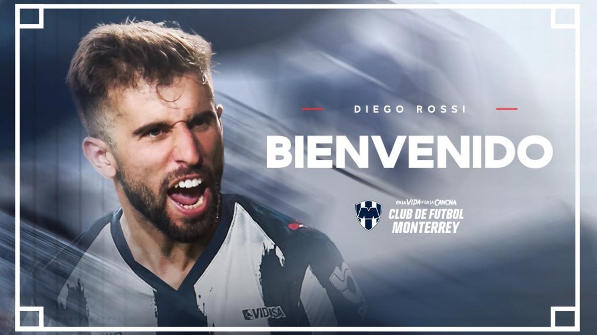 El Club de Futbol Monterrey hizo oficial la contratación del delantero uruguayo Diego Rossi. Llega por tres años para el Apertura 2026.