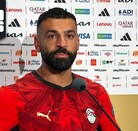 Mohamed Salah en la conferencia de prensa tras el Mundial 2026.