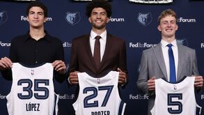 Karim López y Cameron Boozer fueron seleccionados por los Grizzlies en primera ronda del draft de la NBA 2026.