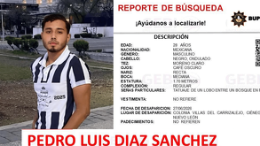 Joven desaparecido en Ciénega de Flores, es originario de Durango