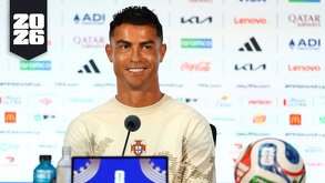 Cristiano Ronaldo en conferencia de prensa previo al partido Portugal vs España de la Copa del Mundo 2026.