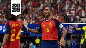 Rodri en un partido de la Selección de España en el Mundial 2026.