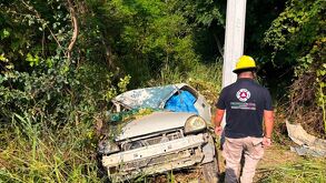 Accidente en  Carretera Nacional