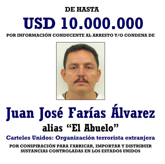 'El Abuelo' líder de Cárteles Unidos