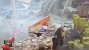 Tienda destrozada