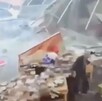 Tienda destrozada