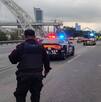 Movilización por muerte en avenida Morones Prieto en Monterrey.