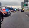 Movilización por muerte en avenida Morones Prieto en Monterrey.