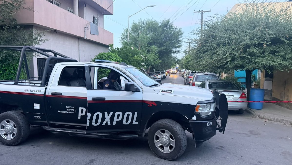 Movilización por asesinato de hombres  y bebé en Escobedo.