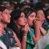 Aficionados vivieron la derrota de México durante la transmisión del Mundial en la explanada del Templo Expiatorio en León. La seguridad estuvo reforzada.