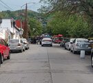 Autoridades arribaron a la colonia Independencia, restringiendo el paso en el lugar de los hechos.