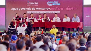 El municipio de García anunció tandeos en 19 colonias y otras acciones para mejorar el suministro de agua ante la crisis que enfrenta el municipio.