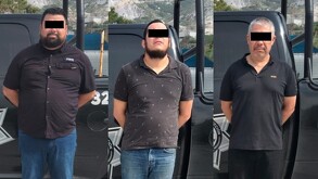 Los detenidos intentaron huir después del robo.