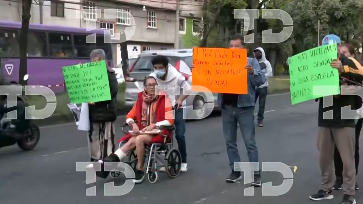 Maestra se manifiesta tras denuncia de acoso en escuela Mártires del Agrarismo