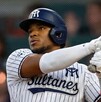 Maikel Franco jugando beisbol para un equipo de la LMB.