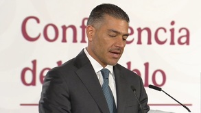 Omar García Harfuch habló durante la conferencia matutina de este martes sobre la colaboración con Estados Unidos.