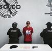Hombre detenido por policía de Monterrey con arma y presunto cristal
